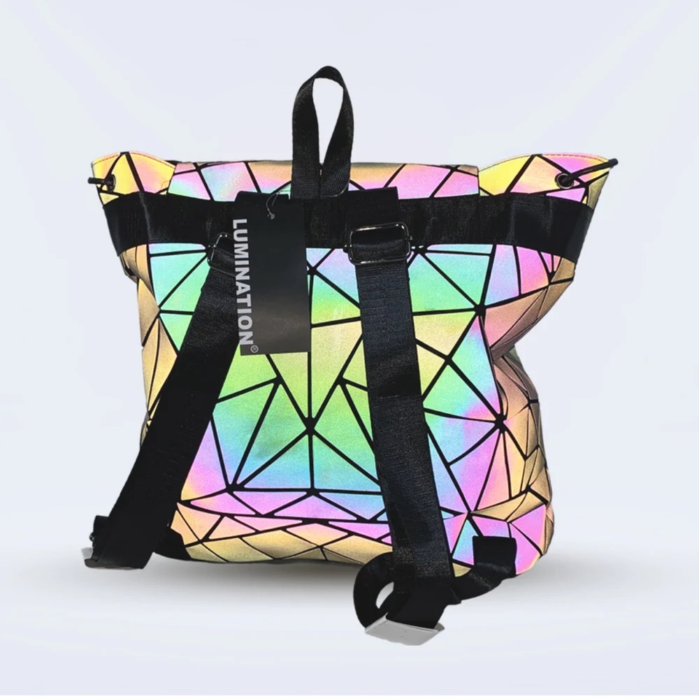 Lumination Holographic Backpack still in bag with tags never been used - Picture 6 of 8